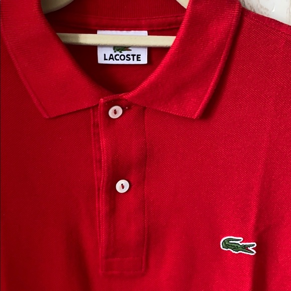 Lacoste red polo - Picture 2 of 7